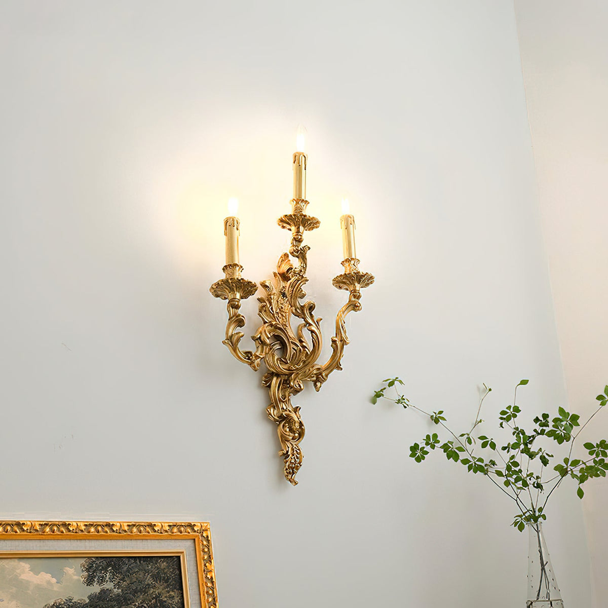 Applique da Parete in Ottone