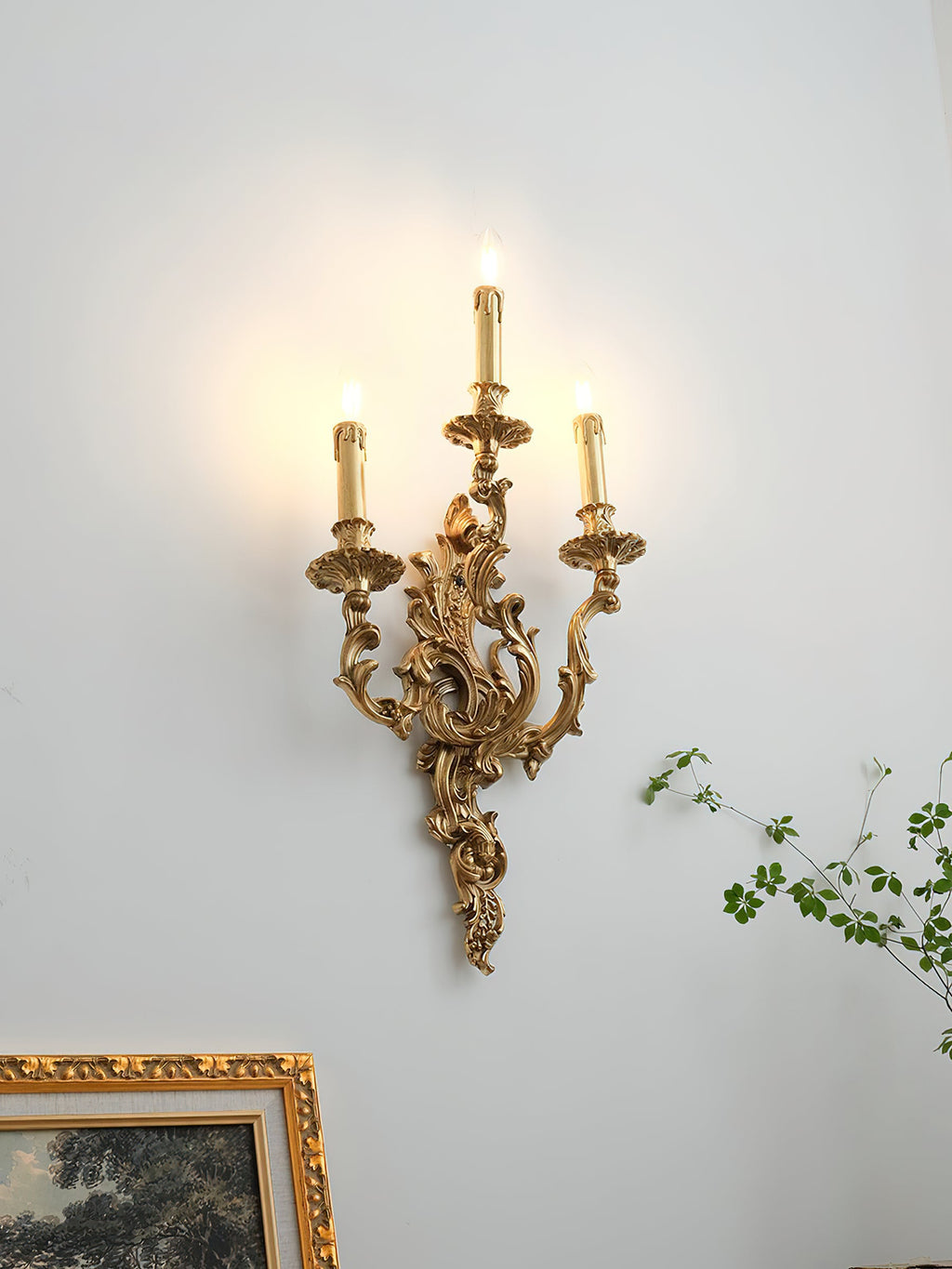 Applique da Parete in Ottone