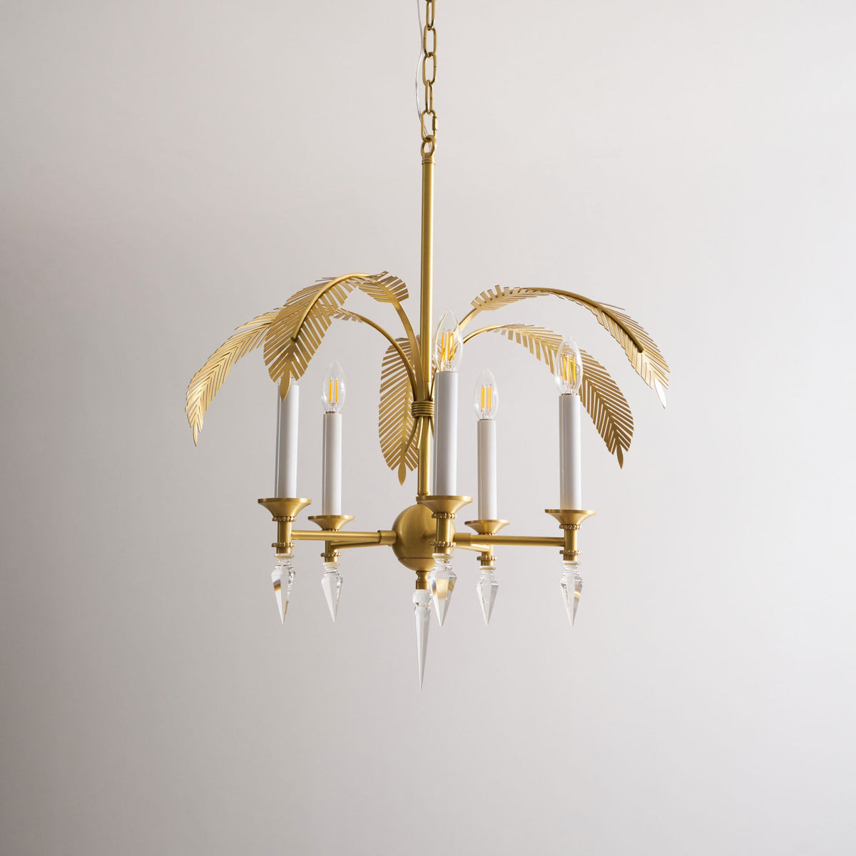 Lampadario a Foglia di Palma