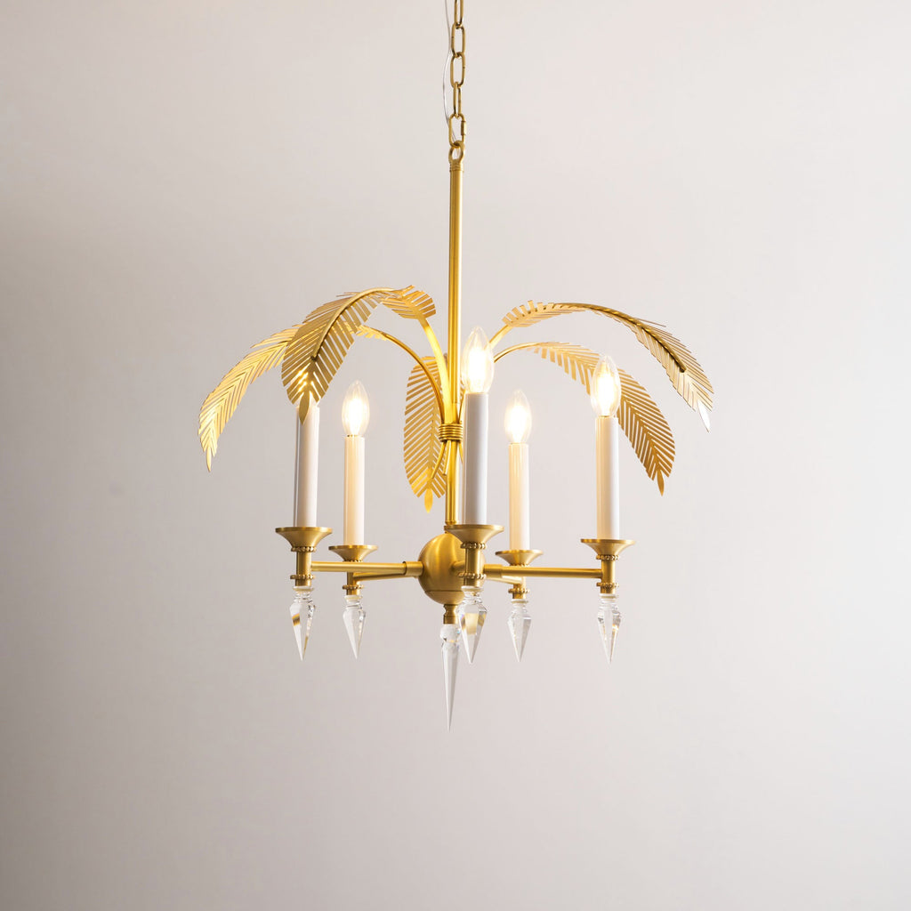 Lampadario a Foglia di Palma