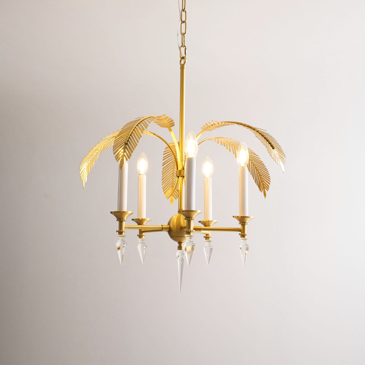 Lampadario a Foglia di Palma