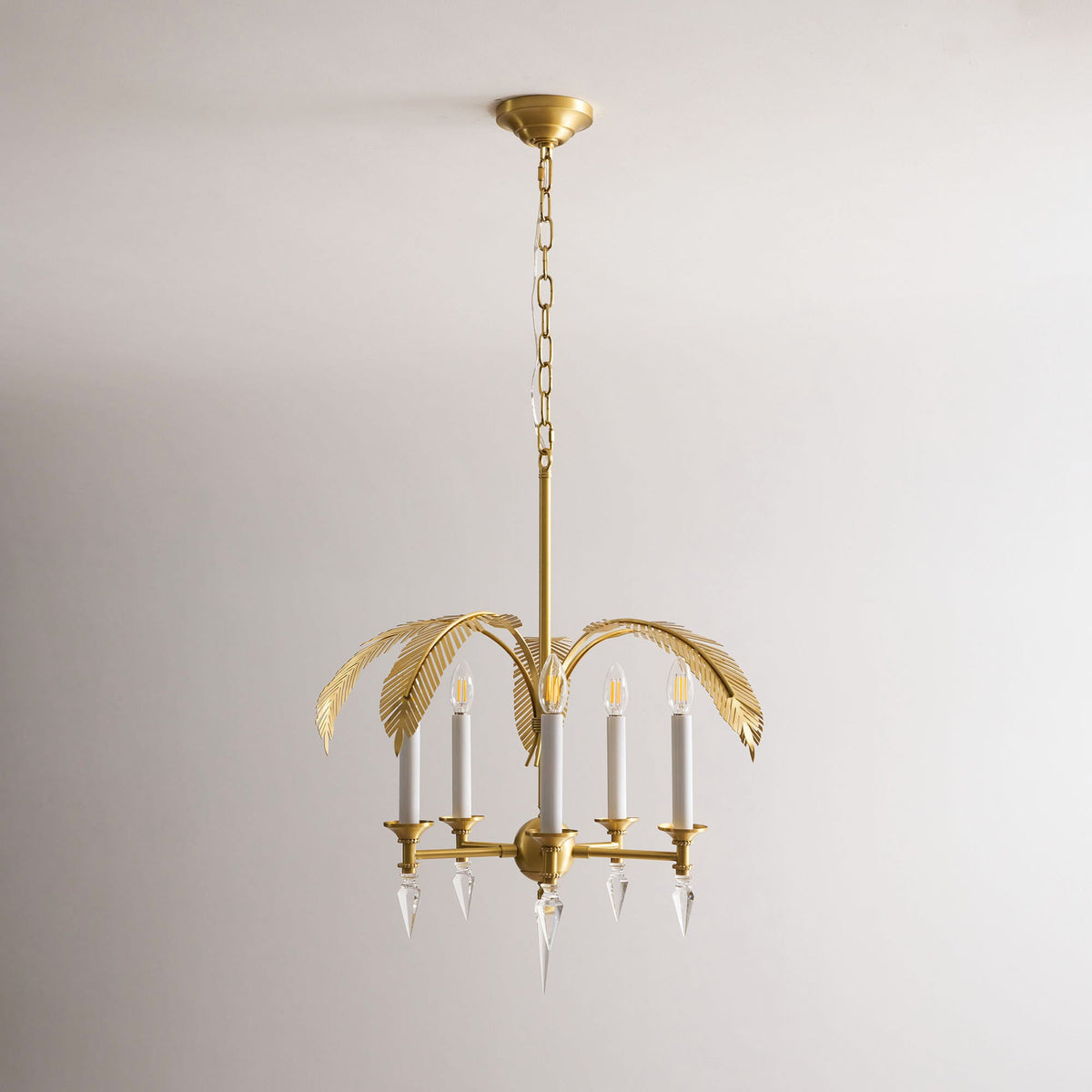 Lampadario a Foglia di Palma