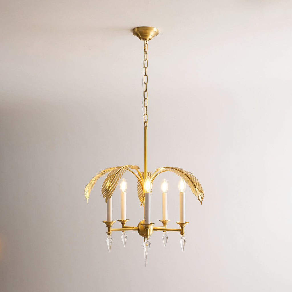 Lampadario a Foglia di Palma