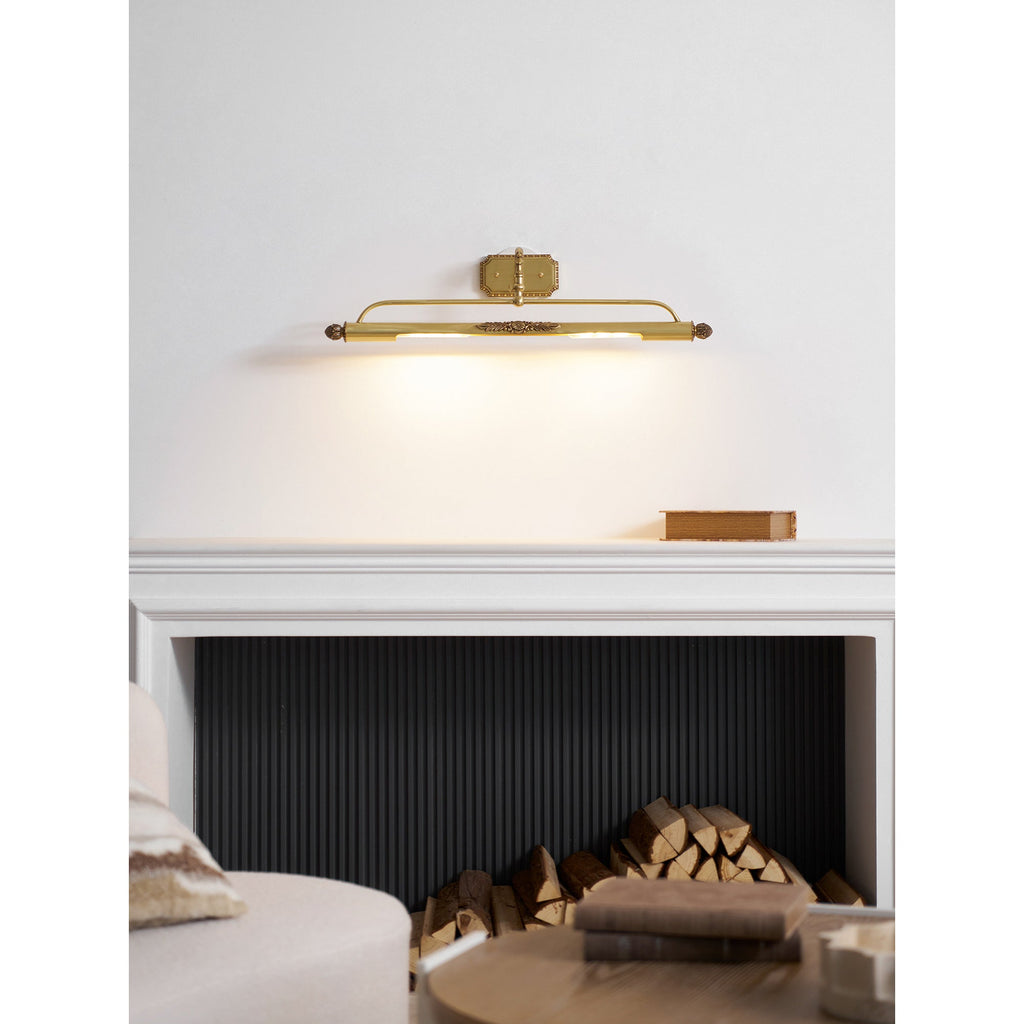 Lampada da Parete in Ottone Pania