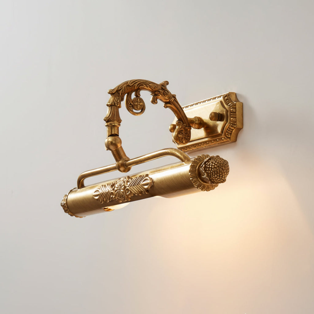 Lampada da Parete in Ottone Pania