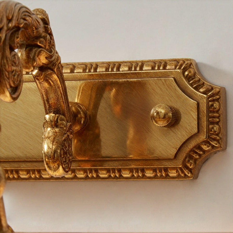 Lampada da Parete in Ottone Pania