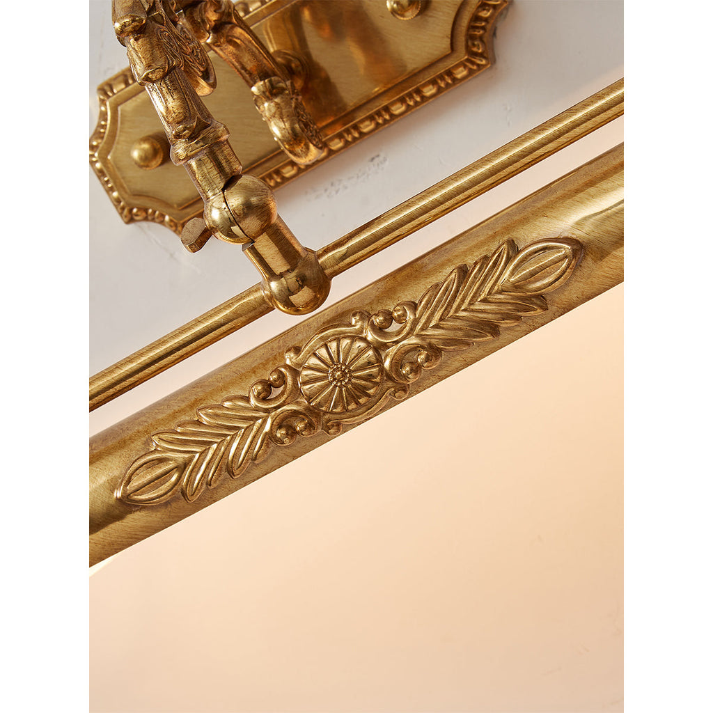 Lampada da Parete in Ottone Pania