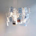 Lampadario di Carta