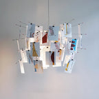 Lampadario di Carta