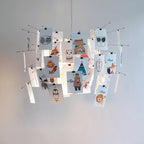 Lampadario di Carta