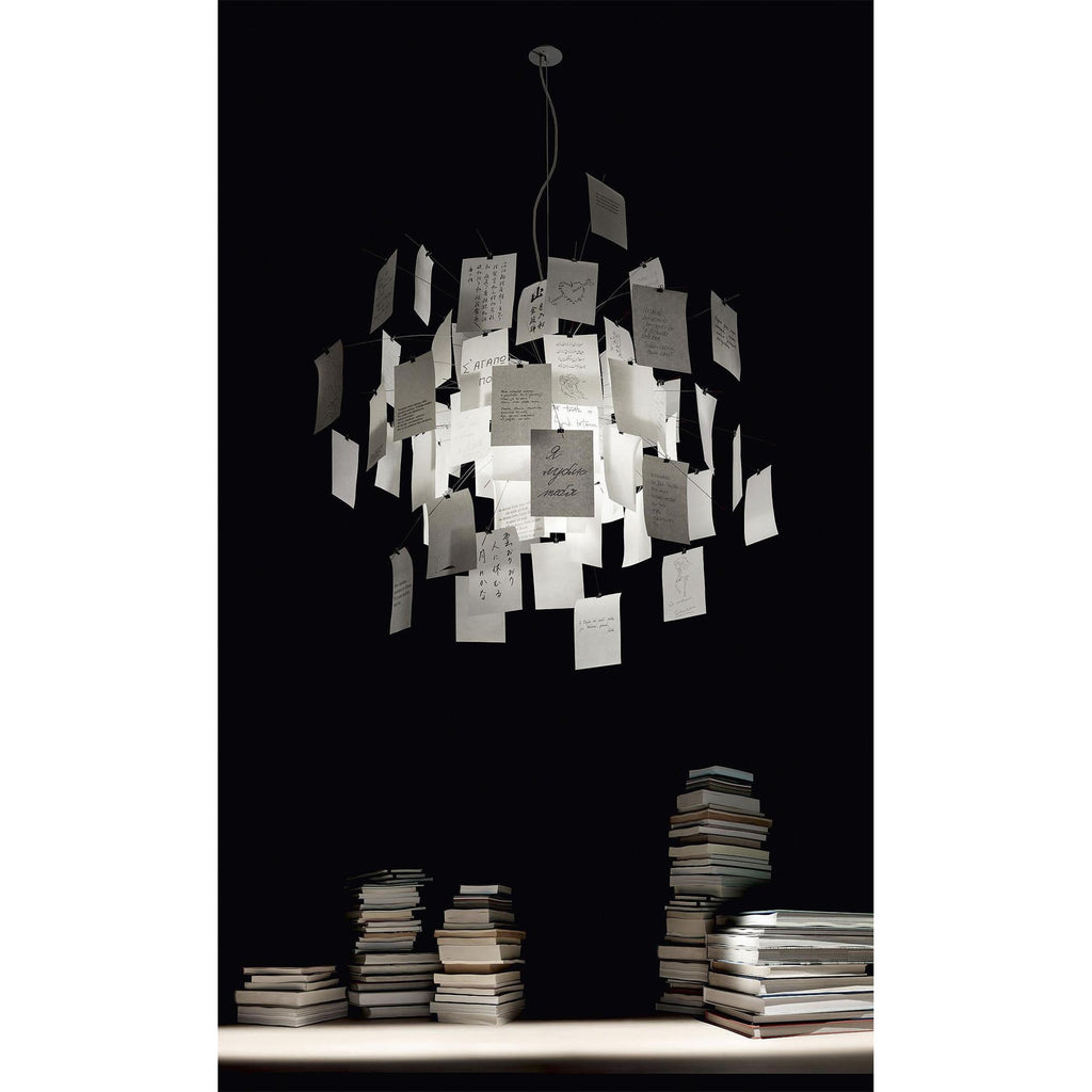 Lampadario di Carta