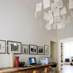 Lampadario di Carta