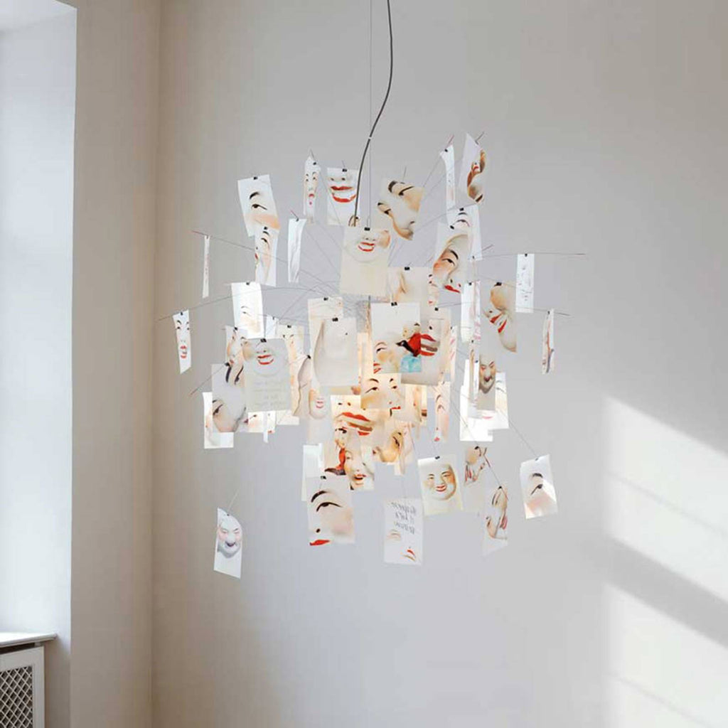 Lampadario di Carta