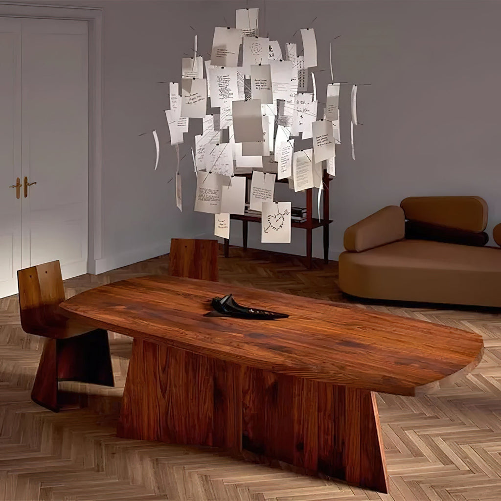 Lampadario di Carta