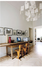 Lampadario di Carta