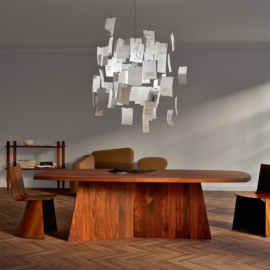 Lampadario di Carta