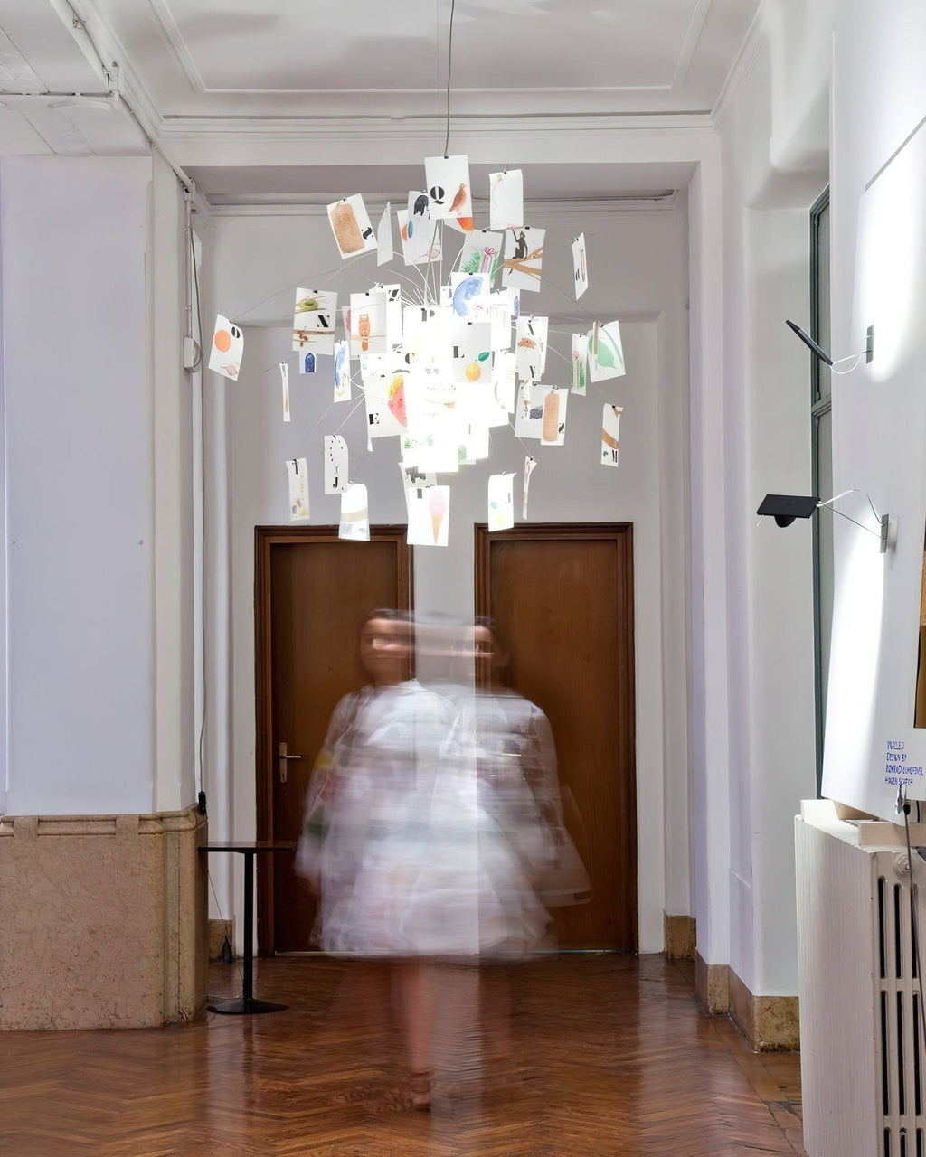 Lampadario di Carta