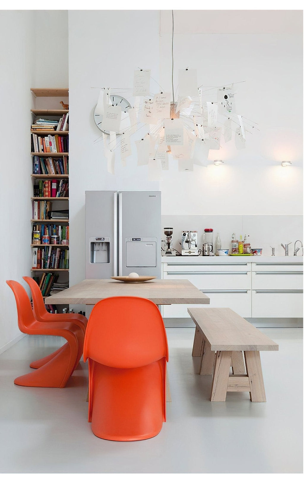 Lampadario di Carta