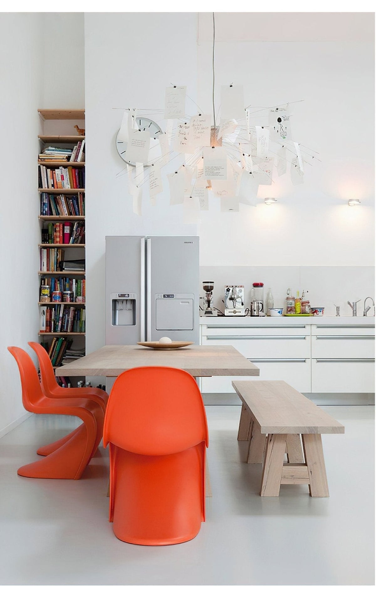 Lampadario di Carta