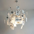 Lampadario di Carta