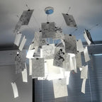Lampadario di Carta