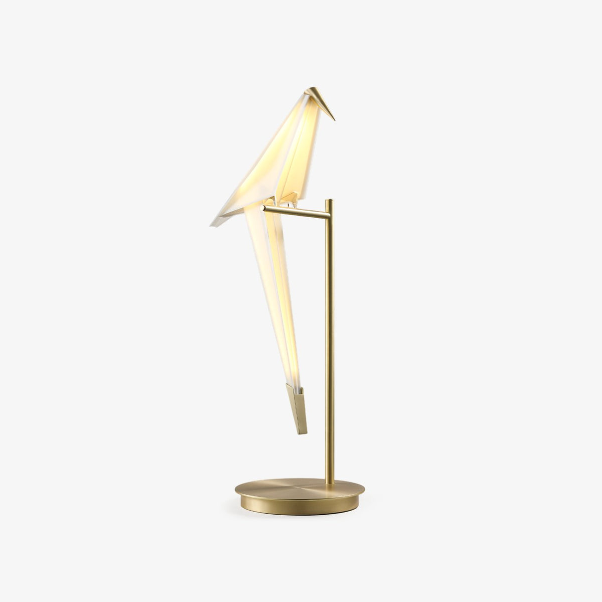 Lampada da Tavolo a Forma di Gru di Carta