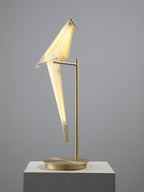 Lampada da Tavolo a Forma di Gru di Carta
