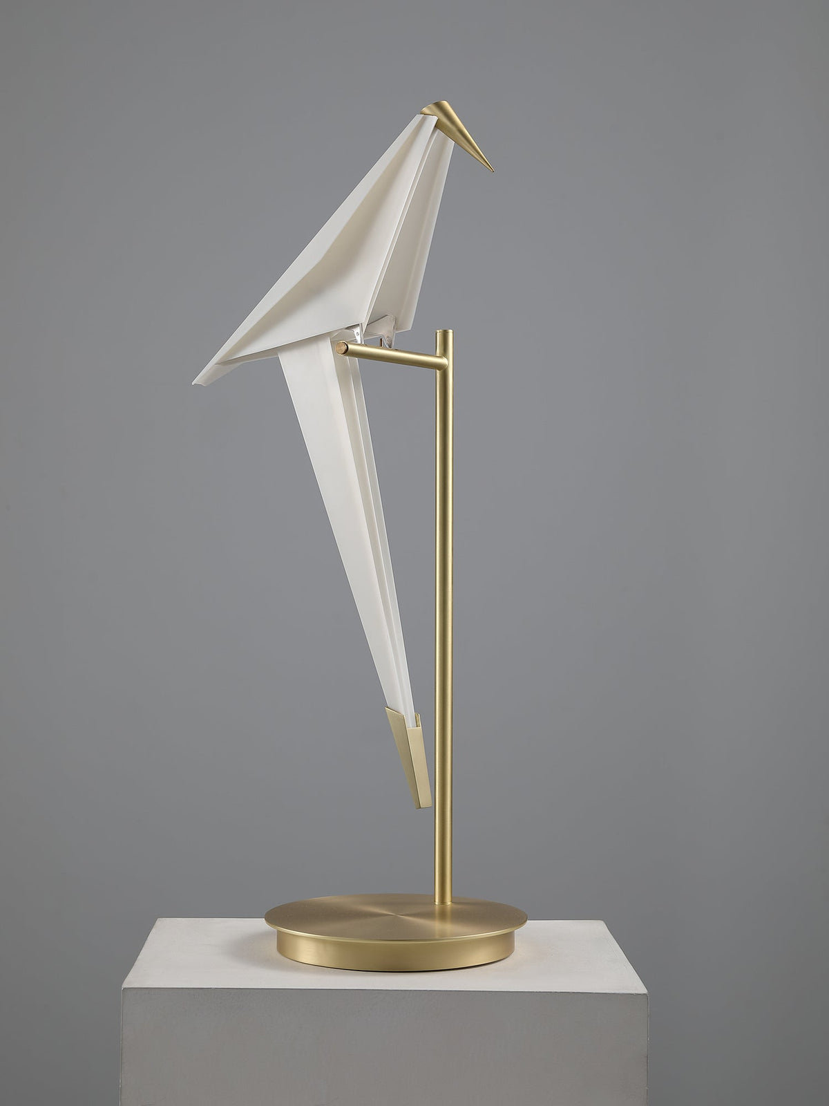 Lampada da Tavolo a Forma di Gru di Carta
