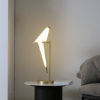 Lampada da Tavolo a Forma di Gru di Carta