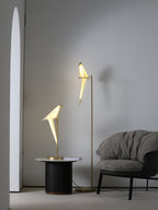 Lampada da Tavolo a Forma di Gru di Carta
