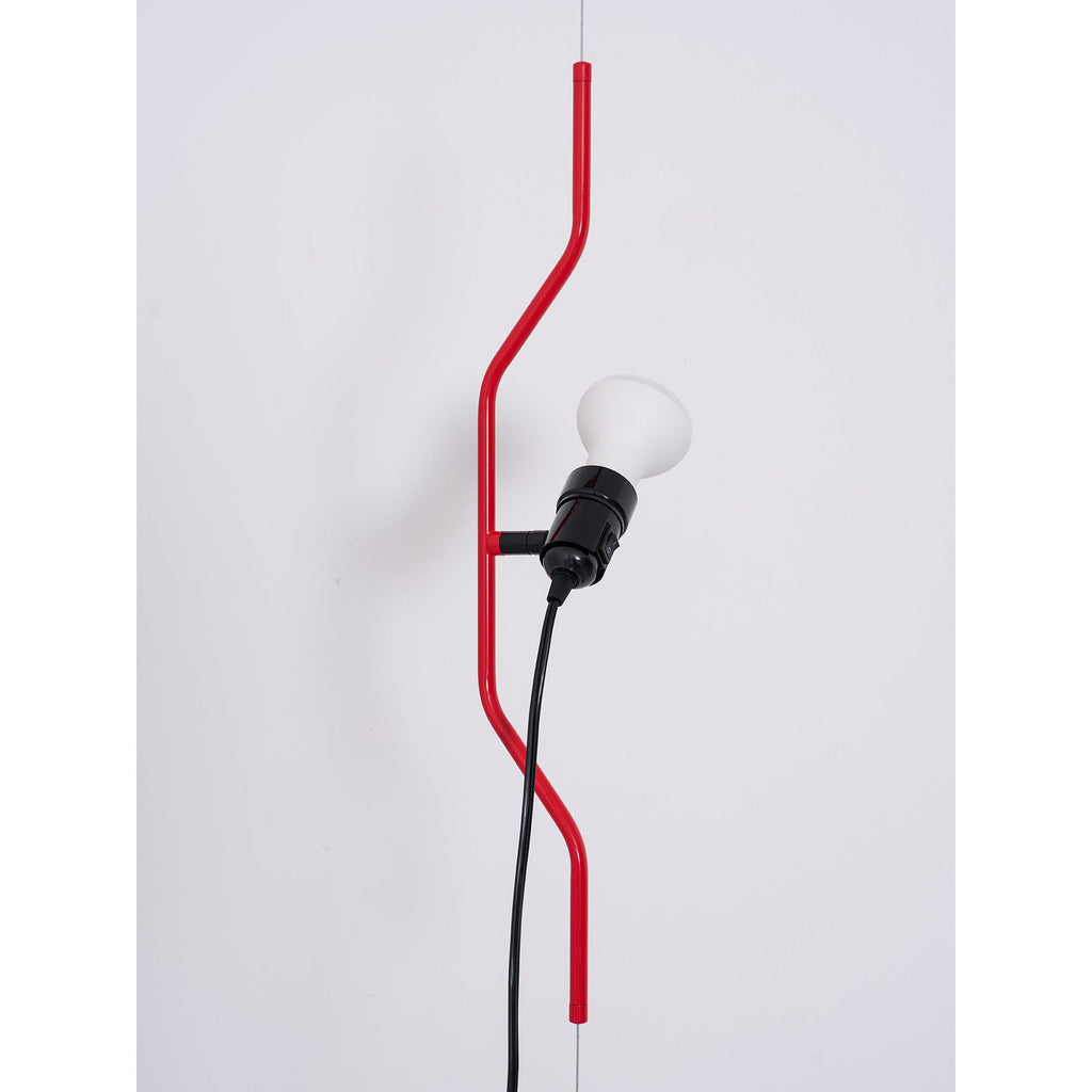 Lampada a Cavo Tensionato da Pavimento a Soffitto – Faro Regolabile