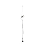 Lampada a Cavo Tensionato da Pavimento a Soffitto – Faro Regolabile