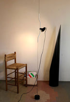 Lampada a Cavo Tensionato da Pavimento a Soffitto – Faro Regolabile
