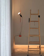 Lampada a Cavo Tensionato da Pavimento a Soffitto – Faro Regolabile