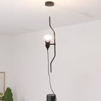 Lampada a Cavo Tensionato da Pavimento a Soffitto – Faro Regolabile