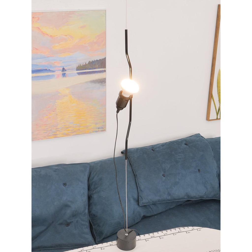 Lampada a Cavo Tensionato da Pavimento a Soffitto – Faro Regolabile