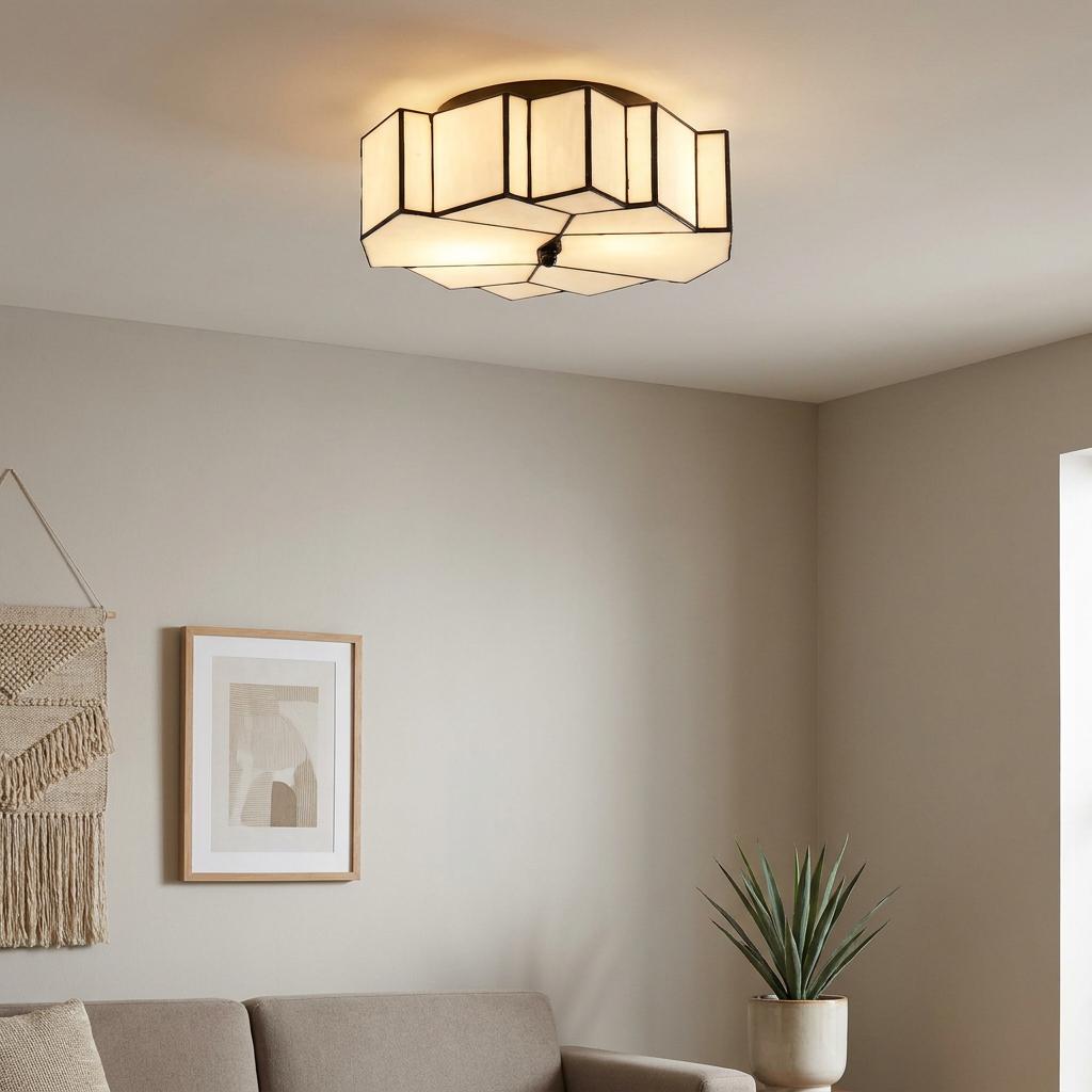 Lampada da soffitto Paris Flush Tiffany