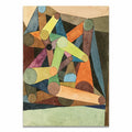 Paul Klee Quadro – Stampa su tela – Colorato – 60×90 cm – Arte Moderna Astratta per il soggiorno