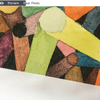 Paul Klee Quadro – Stampa su tela – Colorato – 60×90 cm – Arte Moderna Astratta per il soggiorno