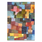Paul Klee Quadro – Stampa su tela – Colorato – 60×90 cm – Arte Moderna Astratta per il soggiorno