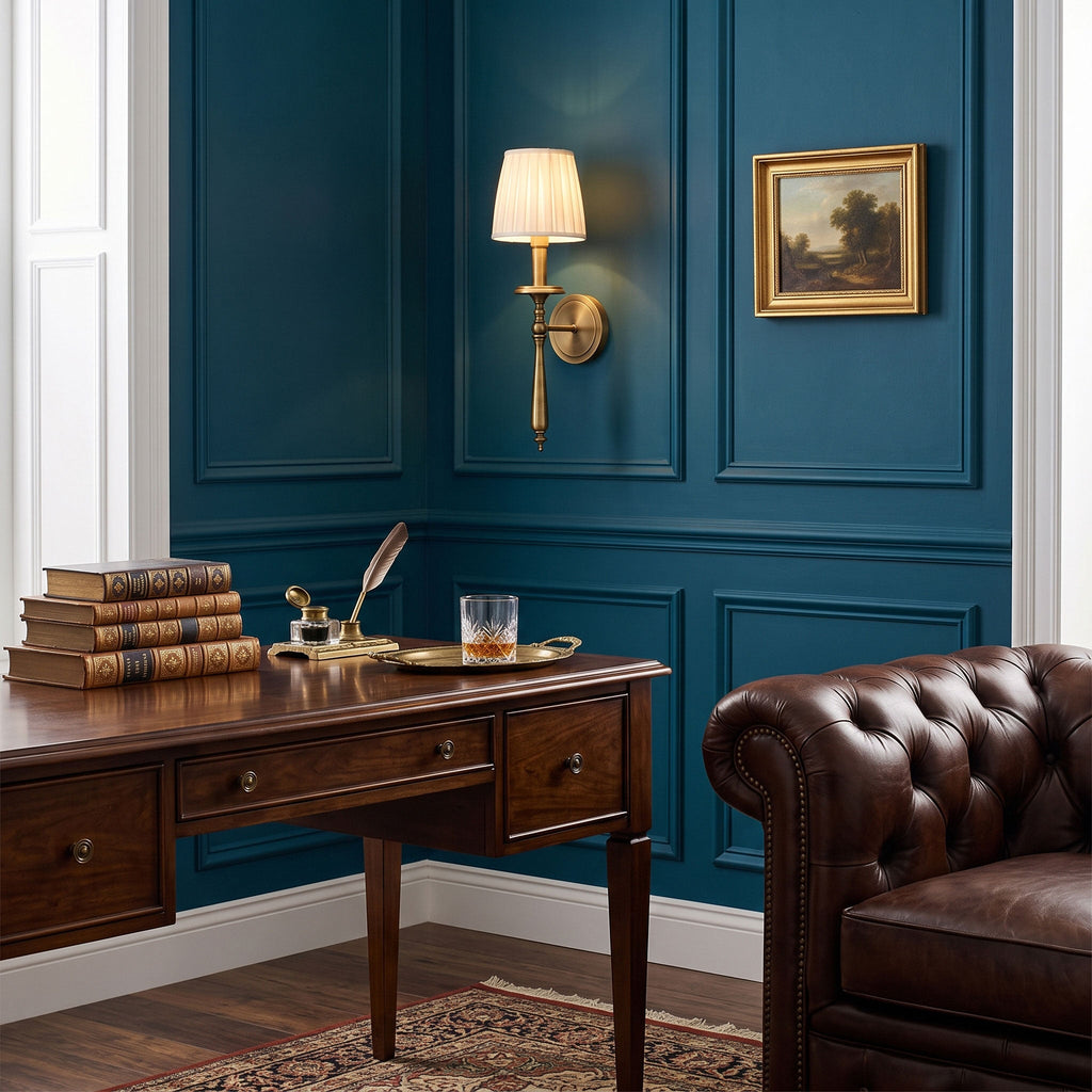 Applique da Parete in Ottone Oxford
