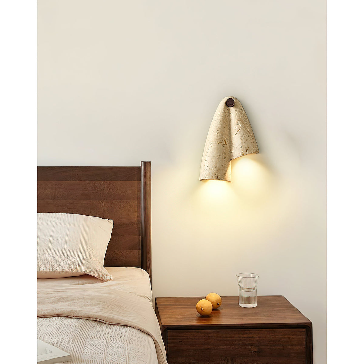 Lampada da Parete in Travertino Pearlmont