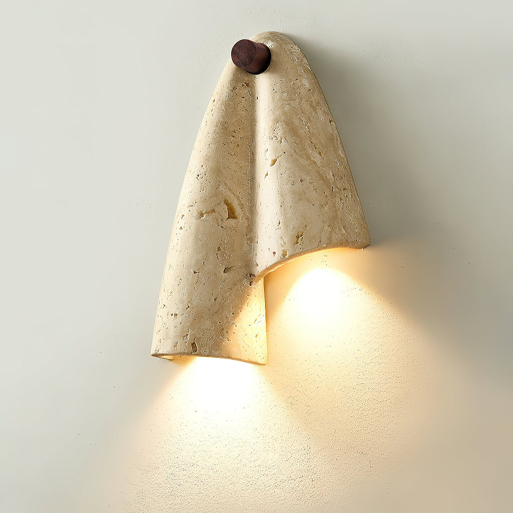 Lampada da Parete in Travertino Pearlmont