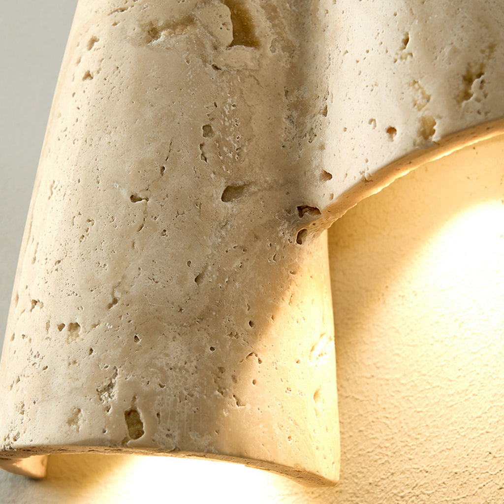 Lampada da Parete in Travertino Pearlmont