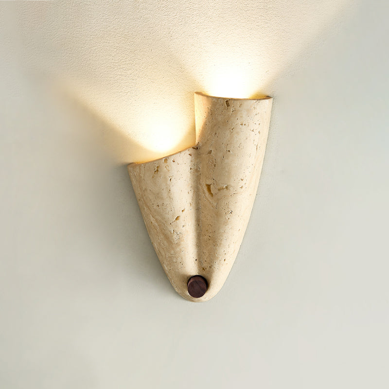 Lampada da Parete in Travertino Pearlmont