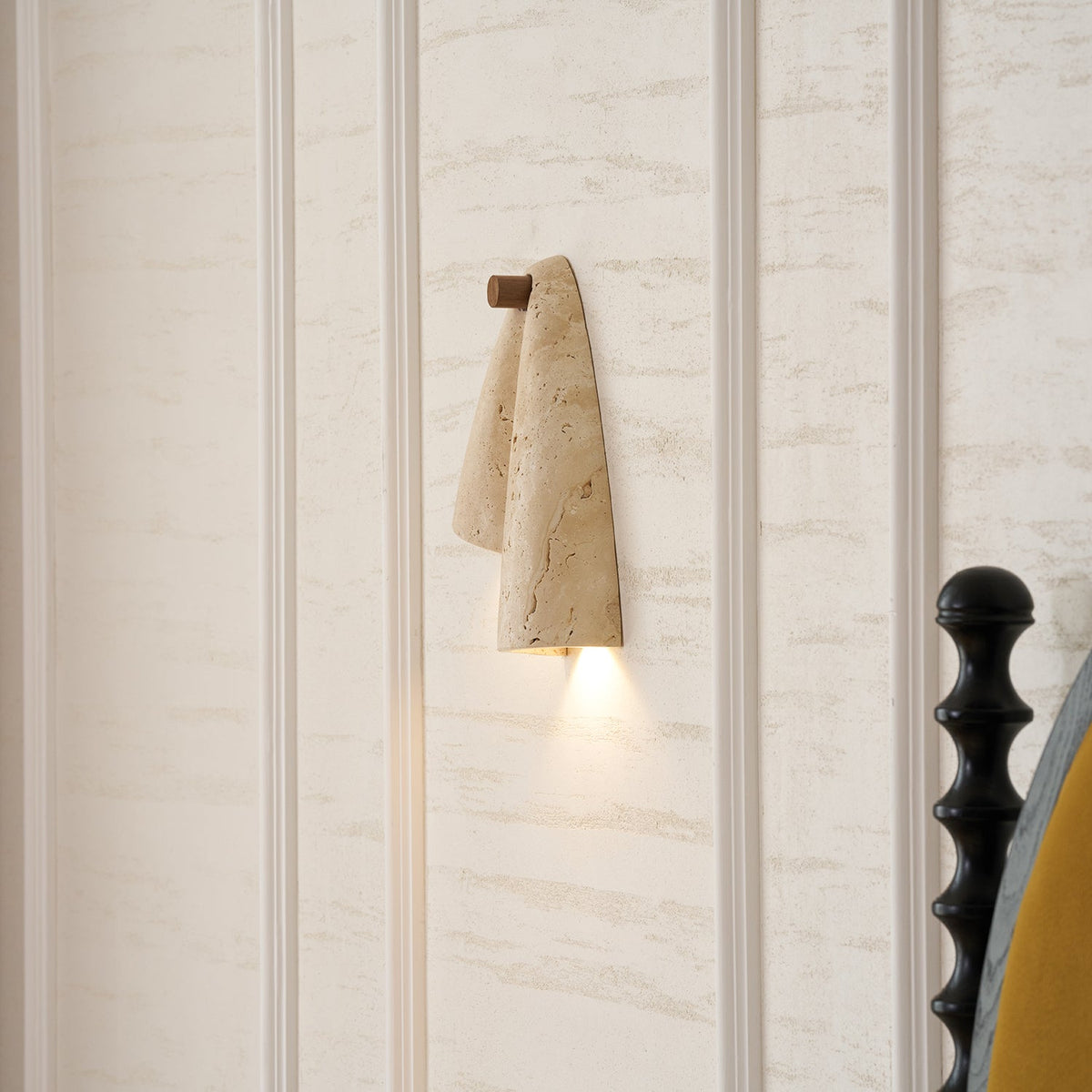 Lampada da Parete in Travertino Pearlmont