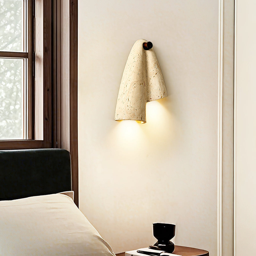 Lampada da Parete in Travertino Pearlmont