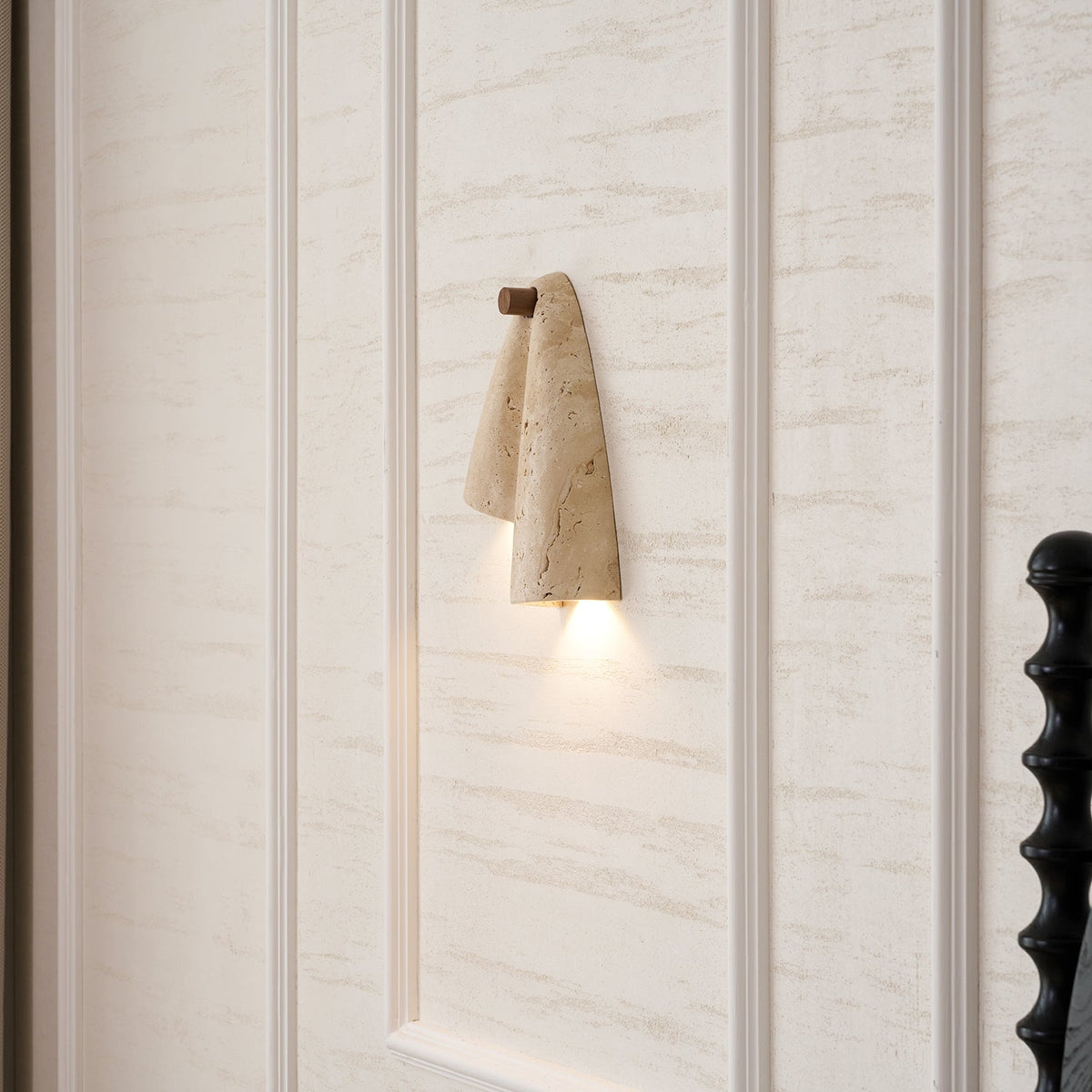 Lampada da Parete in Travertino Pearlmont