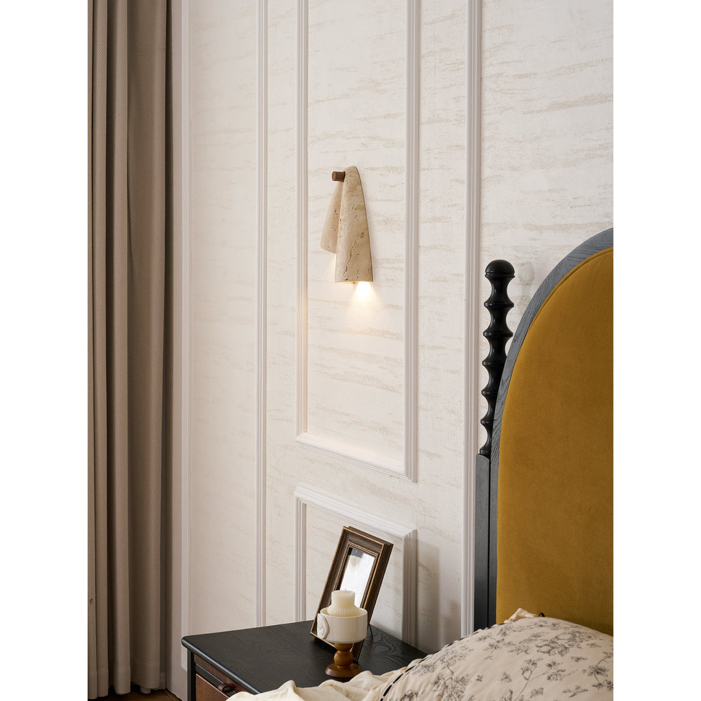 Lampada da Parete in Travertino Pearlmont