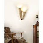 Lampada da Parete in Travertino Pearlmont